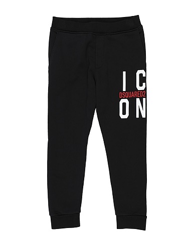 DSQUARED2 スウェットパンツ ブラック コットン 100% / ポリウレタン