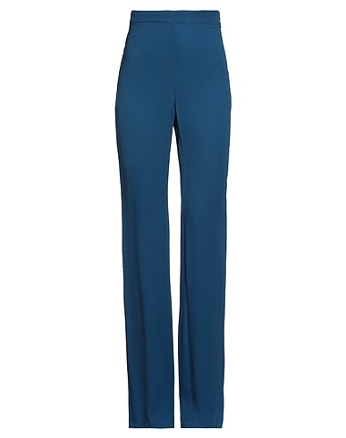 KAOS Casual trouser Blue 98% Viscose, 2% Elastane