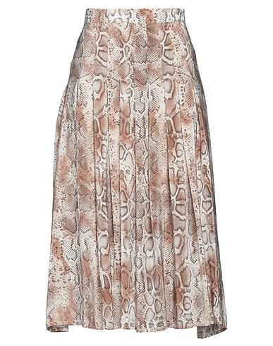 PRINCESS Gonna midi Khaki 100% Viscosa