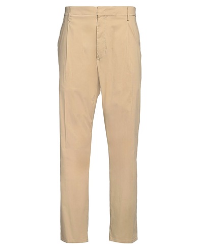 DONDUP Casual trouser Beige 62% Cotton, 32% Polyamide, 6% Elastane