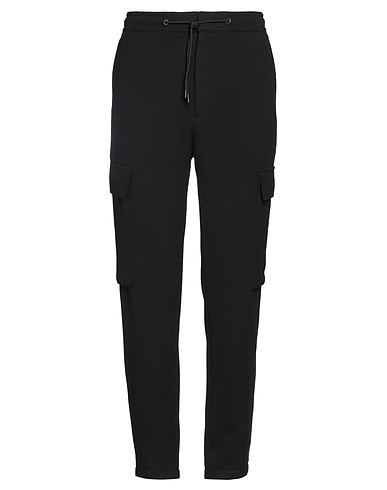 CLOSED Casual trouser Black 77% Polyester, 21% Viscose, 2% Elastane