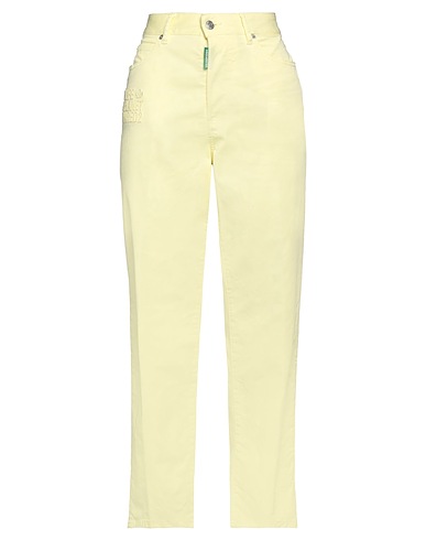 DSQUARED2 Pantalone Giallo pastello 97% Cotone, 3% Elastan