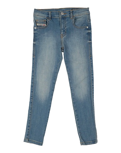DIESEL Pantaloni jeans Blu 89% Cotone, 8% Poliestere, 3% Elastan