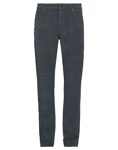 BOGLIOLI Casual trouser Lead 87% Cotton, 12% Modal, 1% Elastane