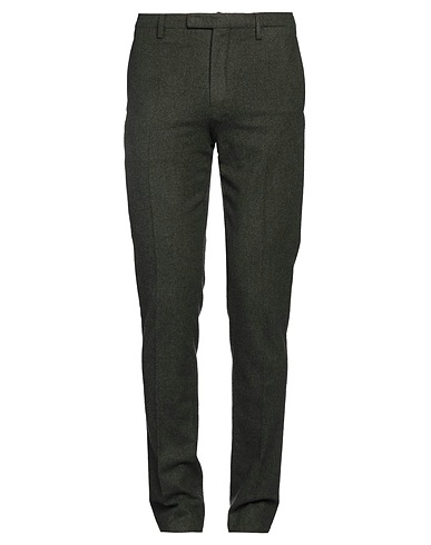 BOGLIOLI Pantalone Verde scuro 100% Lana Vergine