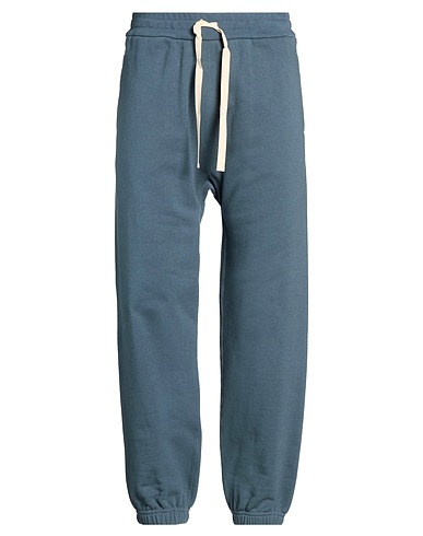 JIL SANDER Casual trouser Slate blue 100% Cotton