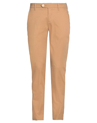 GIANNI LUPO Casual pants Camel 71% Cotton, 26% Polyamide, 3% Elastane
