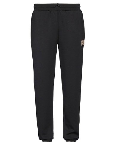 EA7 Casual trouser Black 50% Polyester, 45% Modal, 5% Elastane, Cotton