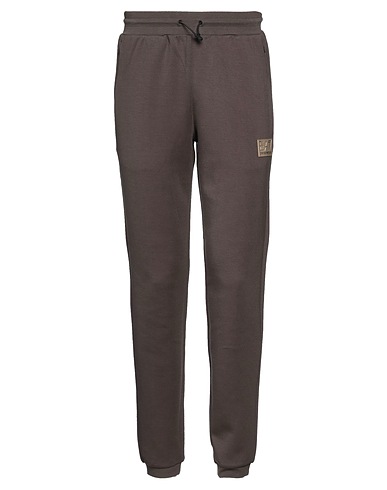 EA7 Casual trouser Military green 50% Polyester, 45% Modal, 5% Elastane, Cotton