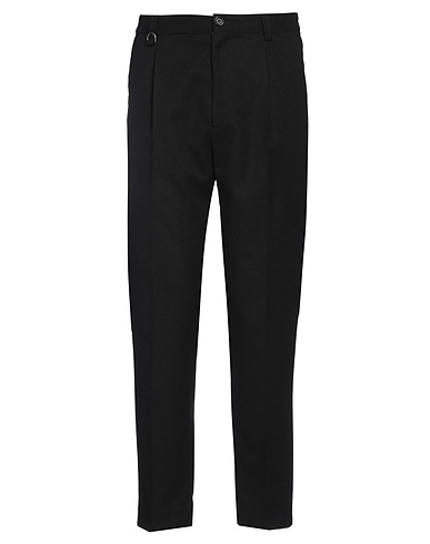 PAOLO PECORA Casual trouser 64% Polyester, 34% Viscose, 2% Elastane