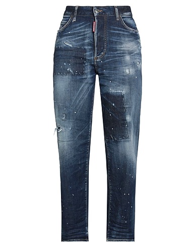 DSQUARED2 Denim trousers Blue 92% Cotton, 8% Elastomultiester