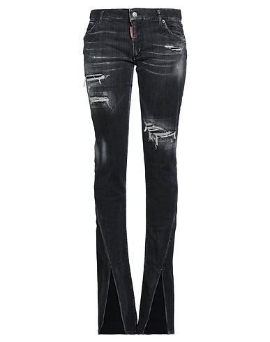 DSQUARED2 Denim trousers Black 92% Cotton, 6% Elastomultiester, 2% Elastane