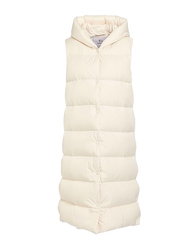WOOLRICH Shell  jacket Ivory 100% Polyester