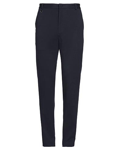 PAOLO PECORA Casual trouser Midnight blue 69% Viscose, 25% Polyamide, 6% Elastane