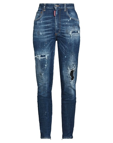DSQUARED2 Denim trousers Blue 93% Cotton, 4% Polyester, 3% Elastane