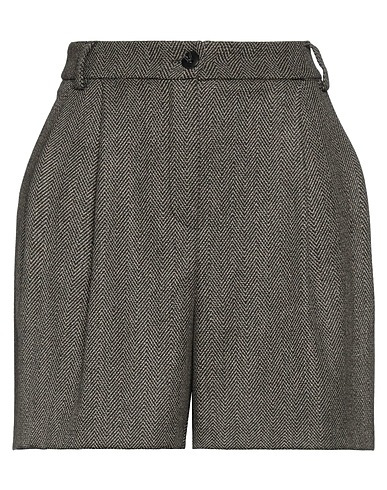 CROCHÈ Shorts & Bermuda Camel 63% Polyester, 35% Viscose, 2% Elastane