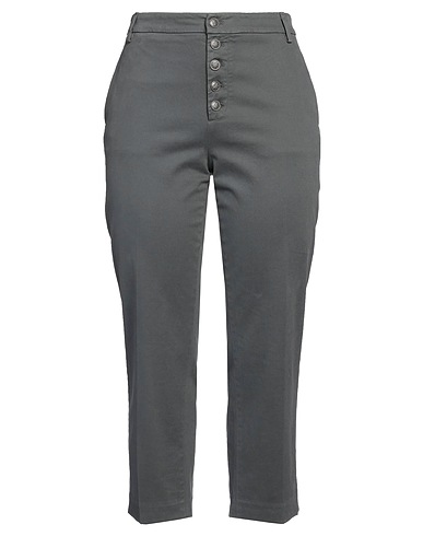 DONDUP Casual pants Grey 98% Cotton, 2% Elastane