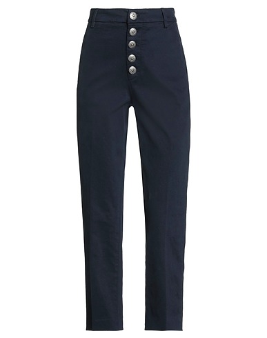 DONDUP Casual pants Midnight blue 98% Cotton, 2% Elastane