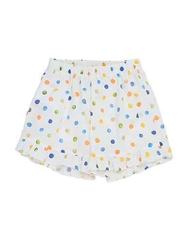 ALETTA Shorts & Bermuda White 97% Cotton, 3% Elastane