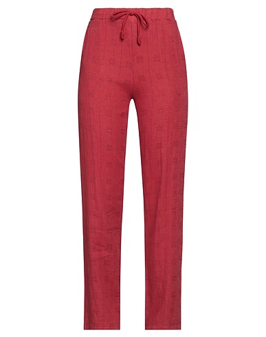 ROSSOPURO Hosen Bordeaux 78% Leinen, 22% Viskose