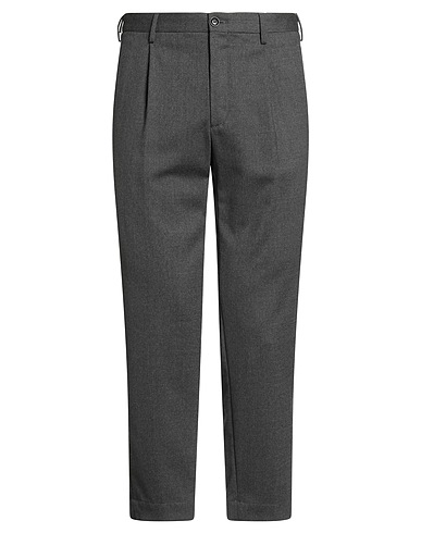 INCOTEX Casual trouser BY SLOWEAR Charcoal 60% Wool, 38% Polyester, 2% Elastane