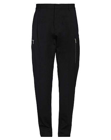 DSQUARED2 Casual trouser Black 95% Virgin Wool, 5% Elastane