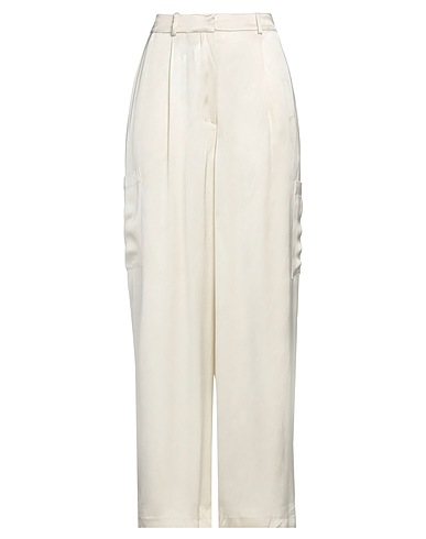 LOULOU STUDIO Casual pants Ivory 100% Viscose