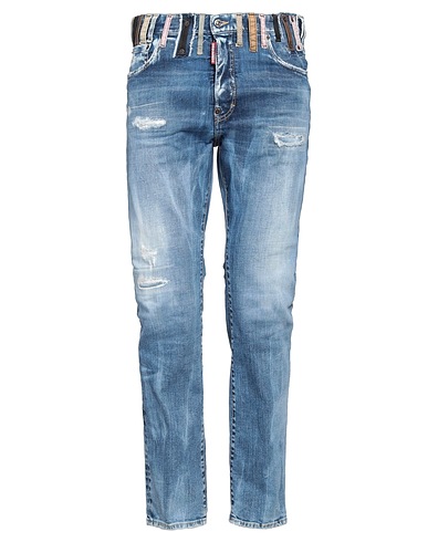 DSQUARED2 Denim trousers Blue 99% Cotton, 1% Elastane