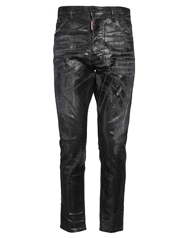 DSQUARED2 Denim pants Black 98% Cotton, 2% Elastane