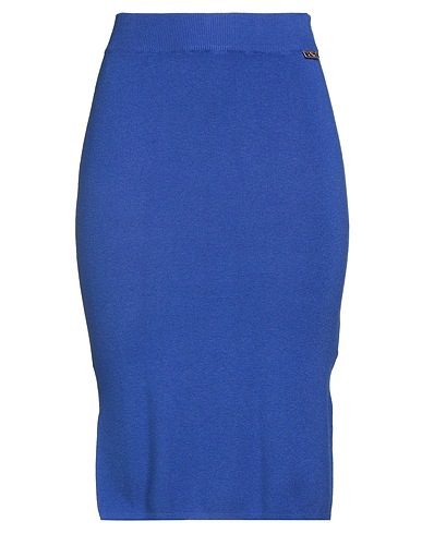 TOY G. Jupe mi-longue Bleu 56% Viscose, 28% Polyester, 16% Polyamide