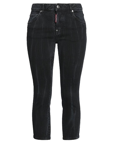 DSQUARED2 Denim pants Black 97% Cotton, 3% Elastane