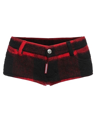 DSQUARED2 Shorts & Bermudas Schwarz 70% Wolle, 20% Polyamid, 5% Acryl, 5% Andere Fasern