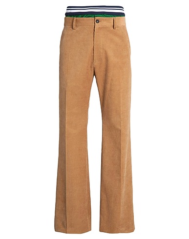 DSQUARED2 Casual trouser Sand 100% Cotton, Polyester, Polyamide, Elastane