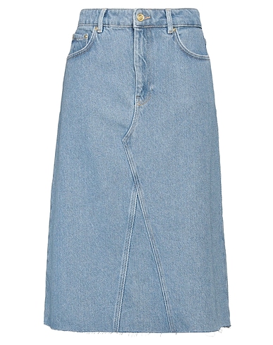GANNI Denim skirt Blue 100% Organic cotton
