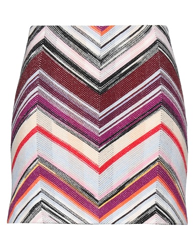 MISSONI ミニスカート パープル ウール 100%