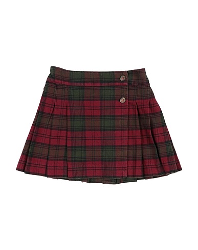 BELLEROSE Skirt Burgundy 100% Cotton