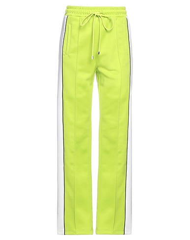 SEMICOUTURE Casual trouser Lime green 55% Polyester, 45% Cotton
