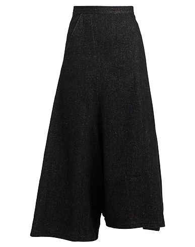 YOHJI YAMAMOTO Pantalon Noir 62% Laine, 31% Lin, 4% Nylon, 2% Acrylique, 1% Polyester