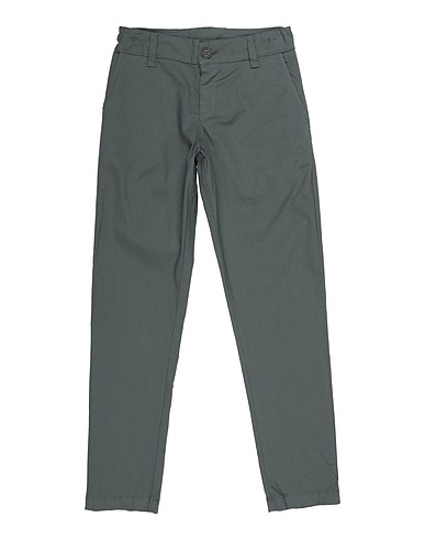 DAL LAGO Casual trouser Sage green 98% Cotton, 2% Elastane