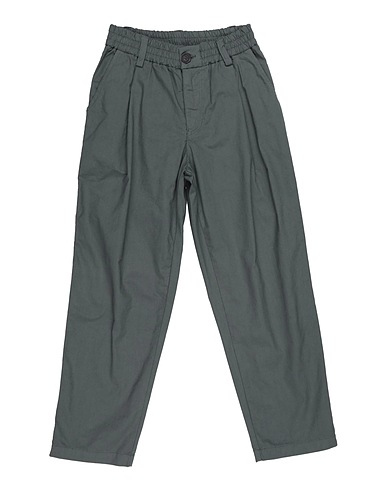 DAL LAGO Casual trouser Sage green 98% Cotton, 2% Elastane