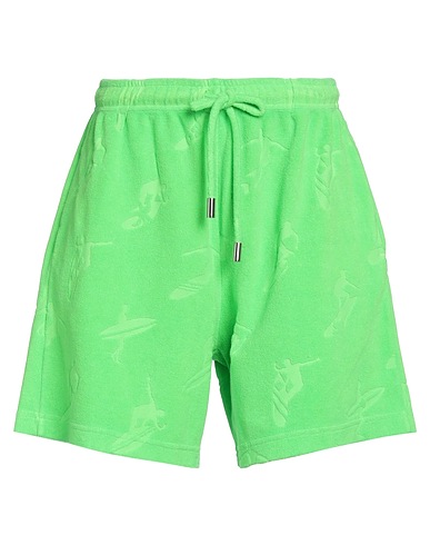 DSQUARED2 Shorts & Bermuda Green 82% Cotton, 18% Polyamide