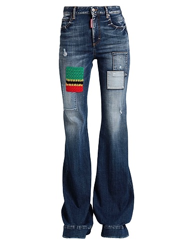 DSQUARED2 Denim trousers Blue 99% Cotton, 1% Elastane