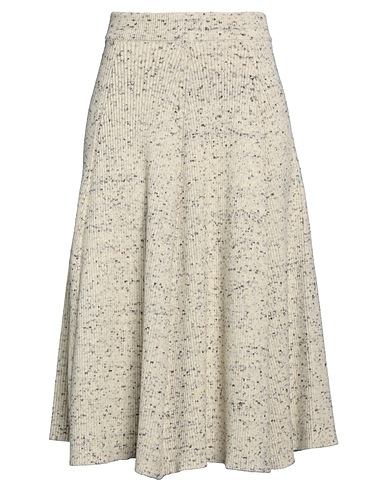 JIL SANDER Midi skirt Off white 100% Wool