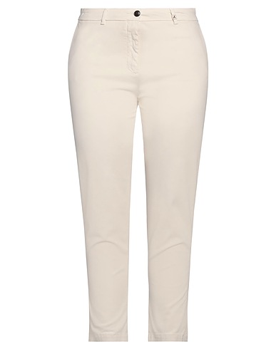 MYTHS Casual pants AVORIO 69% Modal, 28% Cotton, 3% Elastane