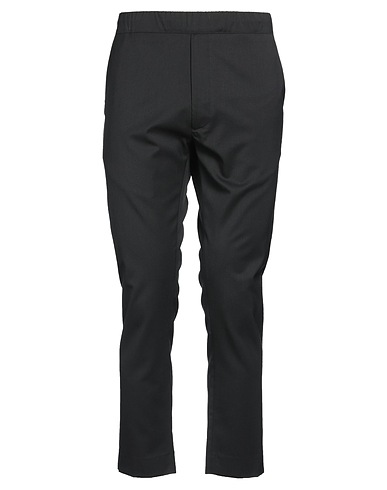 LOW BRAND Casual trouser Black 54% Virgin Wool, 46% Polyester, Elastane