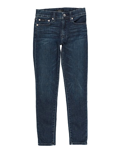 POLO RALPH LAUREN Denim pants 92% Cotton, 6% Elasterell-p, 2% Elastane