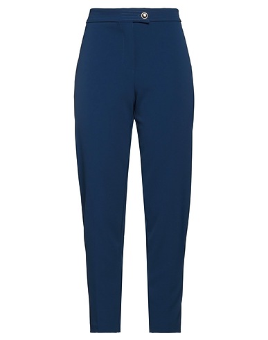 KAOS Casual pants Blue 96% Polyester, 4% Elastane