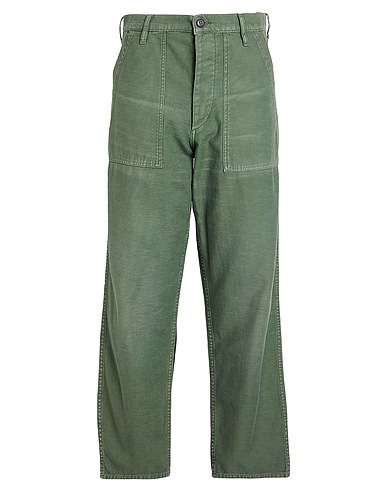 POLO RALPH LAUREN Casual pants THE RICKY PANT
 Military green 100% Cotton