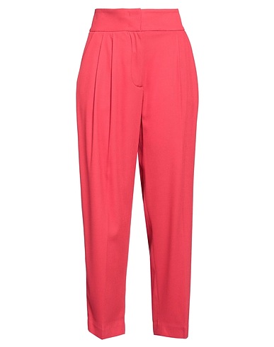 FABIANA FILIPPI Casual trouser Coral 47% Viscose, 38% Lyocell, 12% Virgin Wool, 3% Elastane
