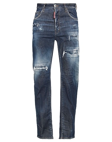 DSQUARED2 Denim trousers Blue 92% Cotton, 6% Elastomultiester, 2% Elastane